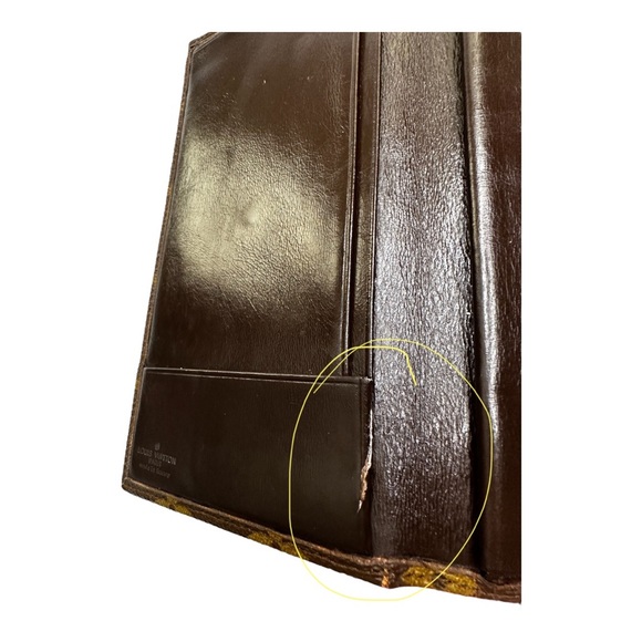 Authentic ‼️💯 Louis Vuitton Monogram Check Book Wallet - Picture 5 of 11